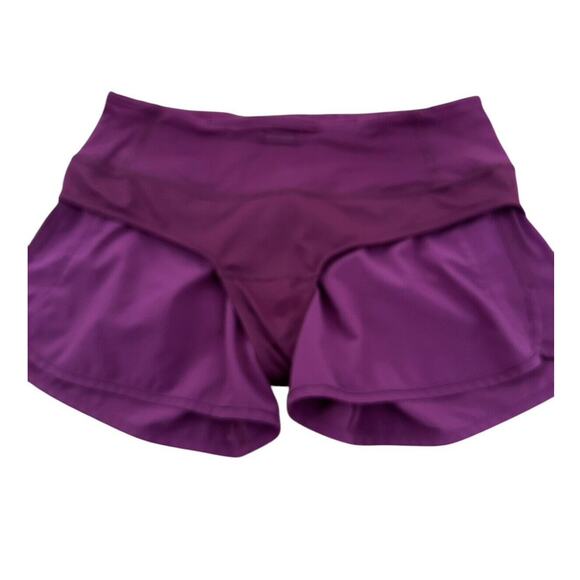 Lululemon Women’s Speed Short 2.5" Size 6 Dark Mystic Purple (4-way Stretch) - Picture 7 of 9